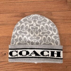 Coach Signature C Logo Beanie